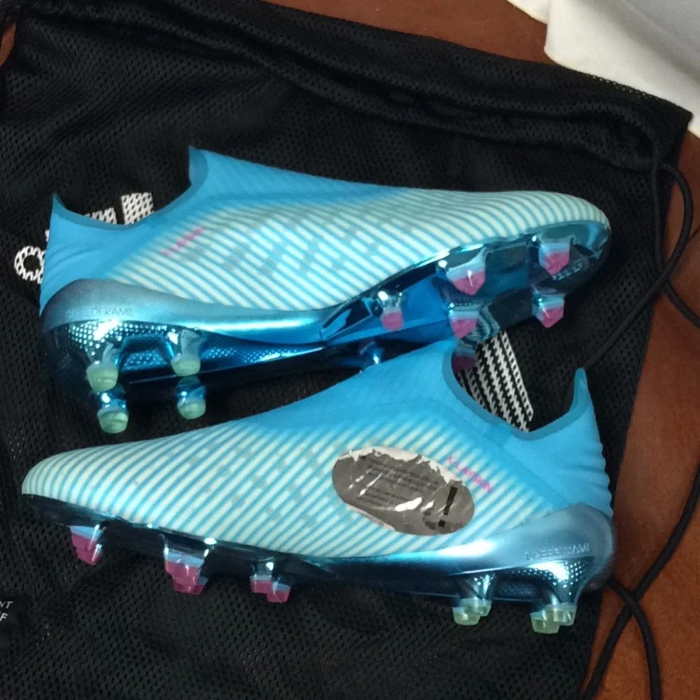 Adidas X 19 + FG “Hard Wired” football cleats